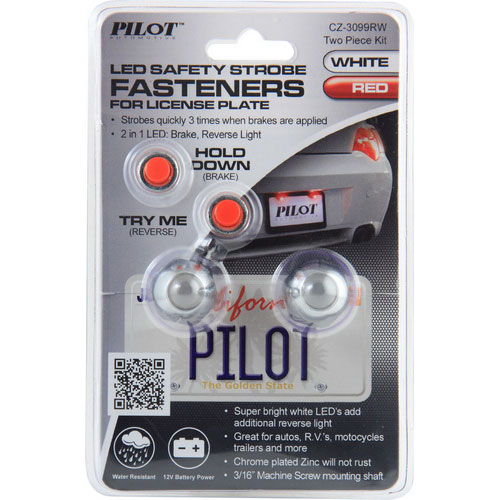 pilot license plate light