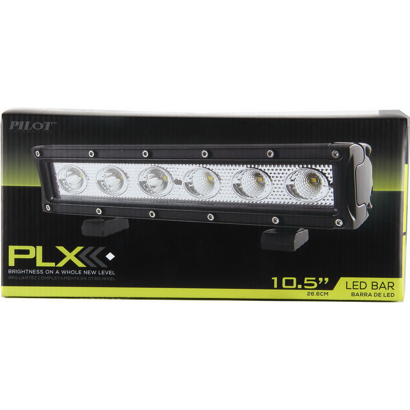 Pilot Automotive PL-9711P 10.5 PLX Single Row LED Light Bar 