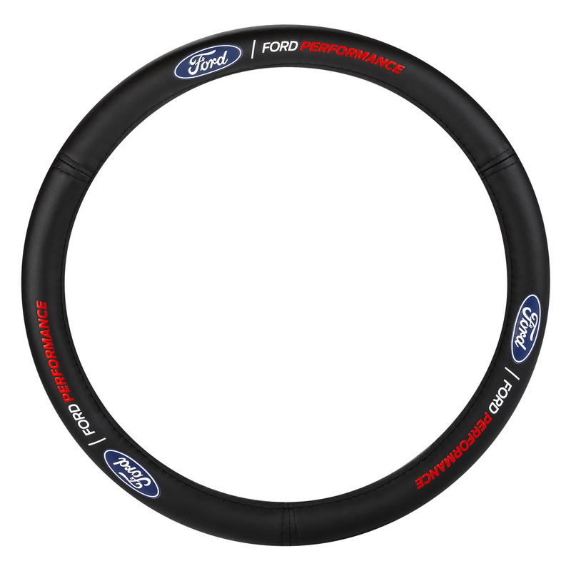 Pilot Racing Style Steering Wheel Cover Black SW68R Red