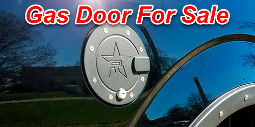 Pilot Automotive SDG-101 Stainless Steel Gas Door Cover